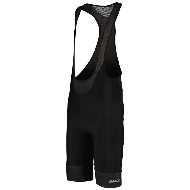 Santini Noir Git Padding Bib Shorts S Black - 3XL Black - Image 4