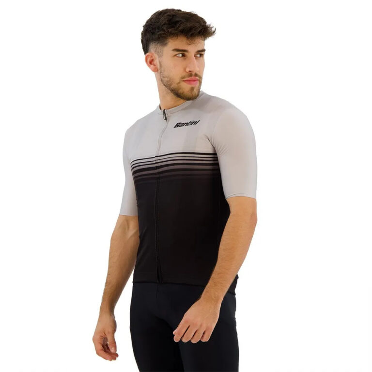 Santini Noir Short Sleeve Jersey S Print - XL Print - Image 6