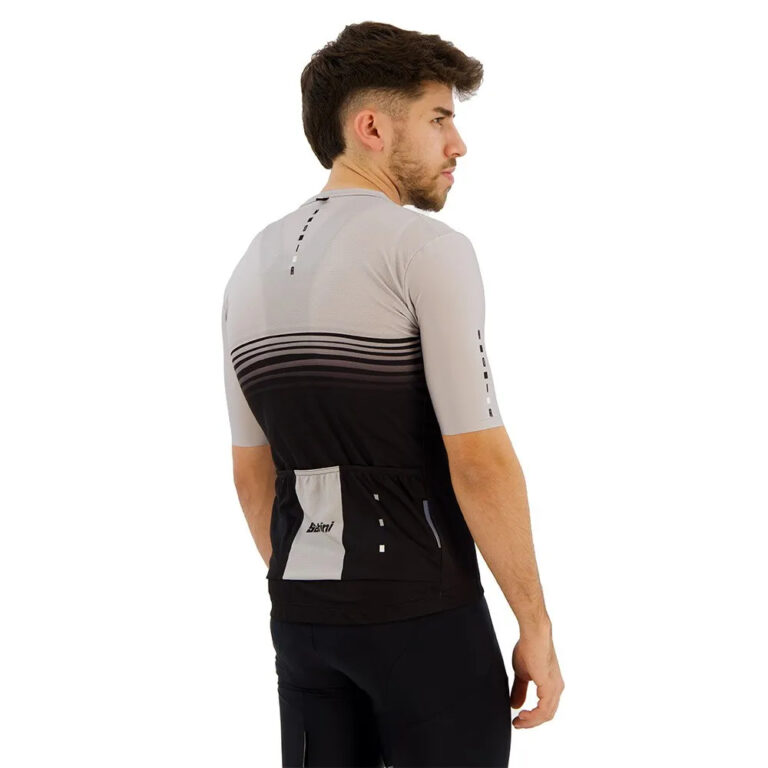 Santini Noir Short Sleeve Jersey S Print - XL Print - Image 7