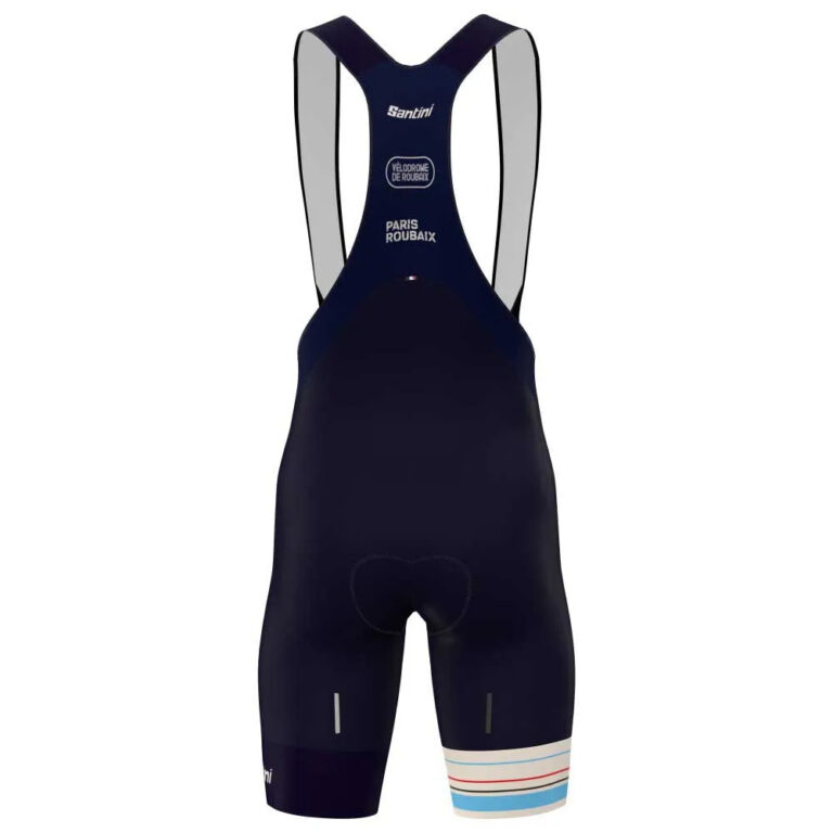 Santini Paris Roubaix Bib Shorts XS Nautical - 3XL Nautical - Image 2