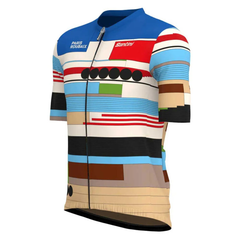 Santini Paris Roubaix Short Sleeve Jersey XS Print - L Print - Image 3