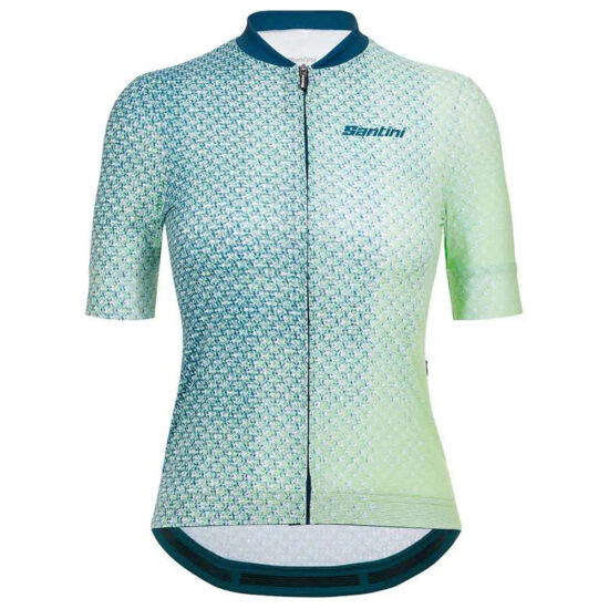 Santini Paws Forma Short Sleeve Jersey 2XS Green - XL Green