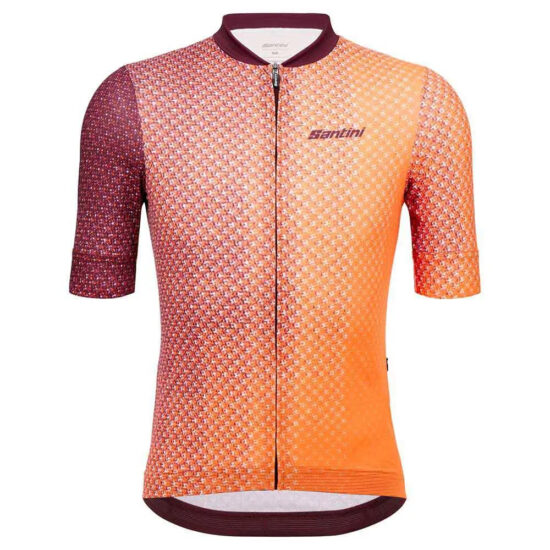 Santini Paws Forma Short Sleeve Jersey XS Orange - 4XL Orange