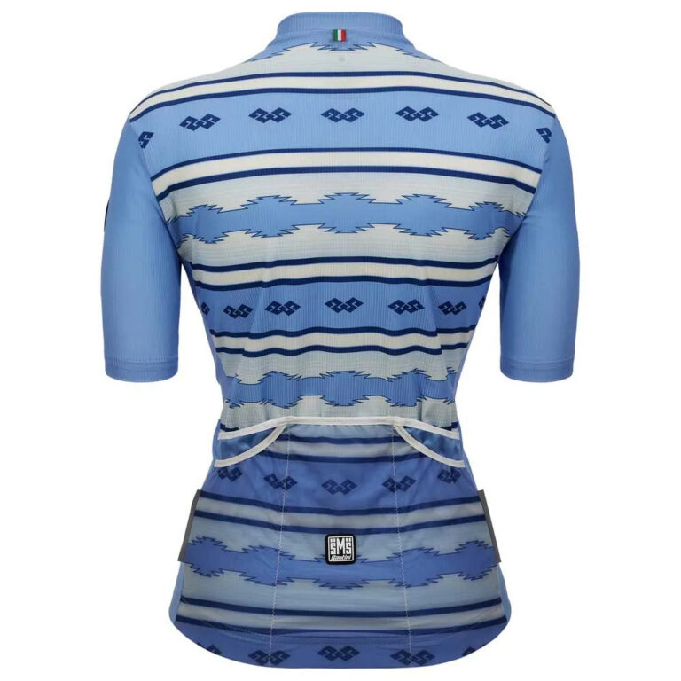 Santini Pendelton Short Sleeve Jersey S Sky Blue - XL Sky Blue - Image 2