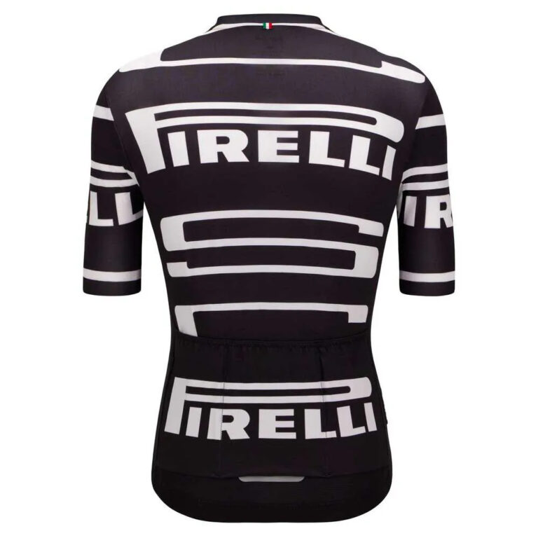 Santini Pirelli Short Sleeve Jersey XS Black - 4XL Black - Image 2