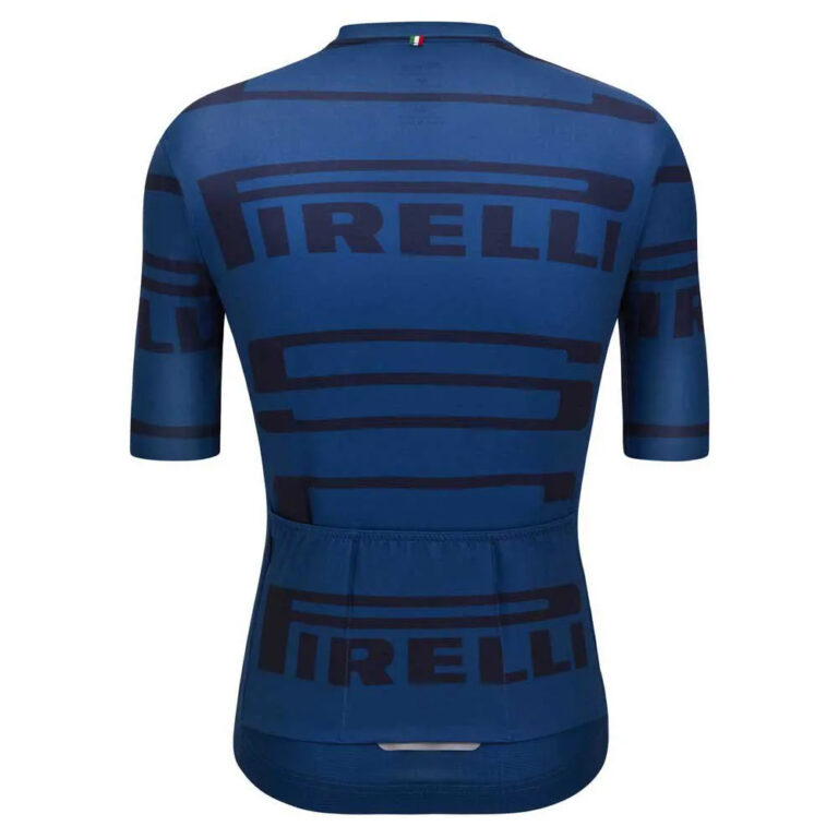 Santini Pirelli Short Sleeve Jersey XS Petrol - 4XL Petrol - Image 2