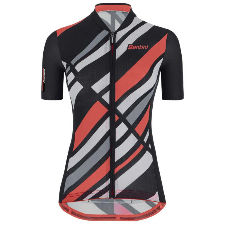 Santini Raggio Short Sleeve Jersey XS Black