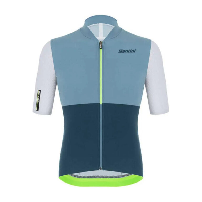 Santini Redux Istinto Short Sleeve Jersey S Fluo Green - 2XL Fluo Green