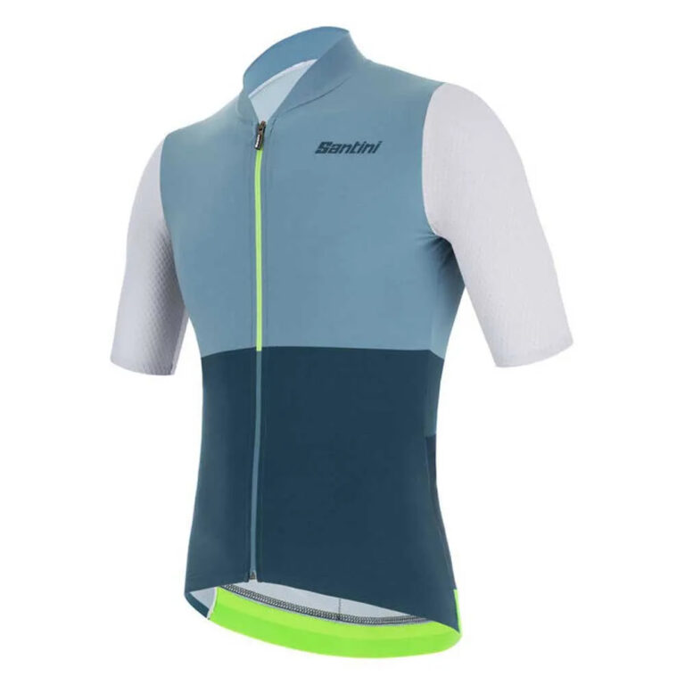 Santini Redux Istinto Short Sleeve Jersey S Fluo Green - 2XL Fluo Green - Image 3