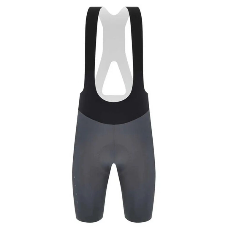 Santini Redux Speed Bib Shorts XS Asphalt Gray - 4XL Asphalt Gray - Image 3