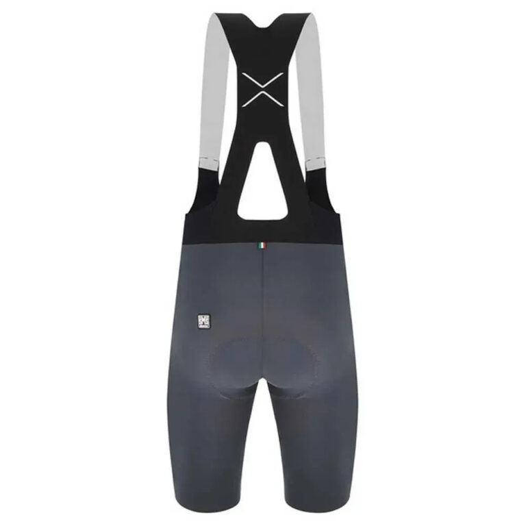 Santini Redux Speed Bib Shorts XS Asphalt Gray - 4XL Asphalt Gray - Image 4