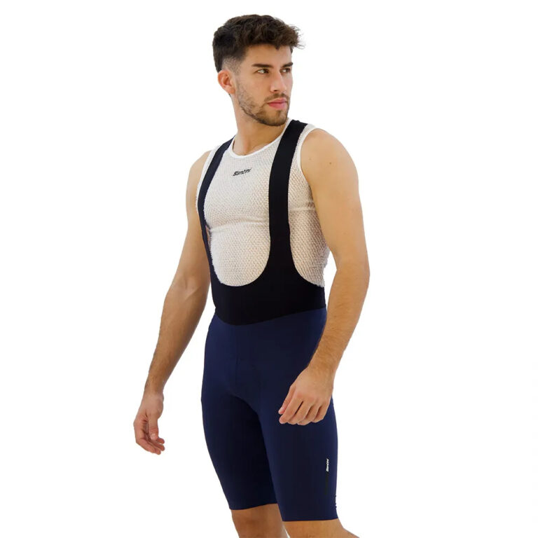 Santini Redux Speed Bib Shorts XS Nautical Blue - 4XL Nautical Blue - Image 6