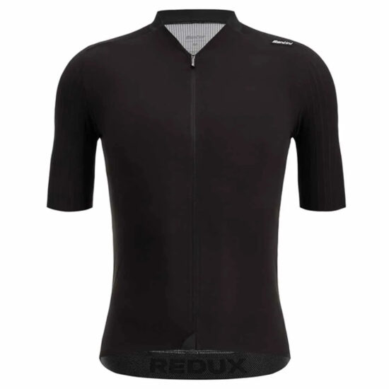 Santini Redux Speed Short Sleeve Jersey S Black - 3XL Black