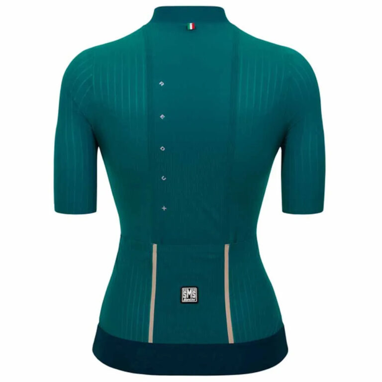 Santini Redux Speed Short Sleeve Jersey L Teal - 2XL Teal - Image 2