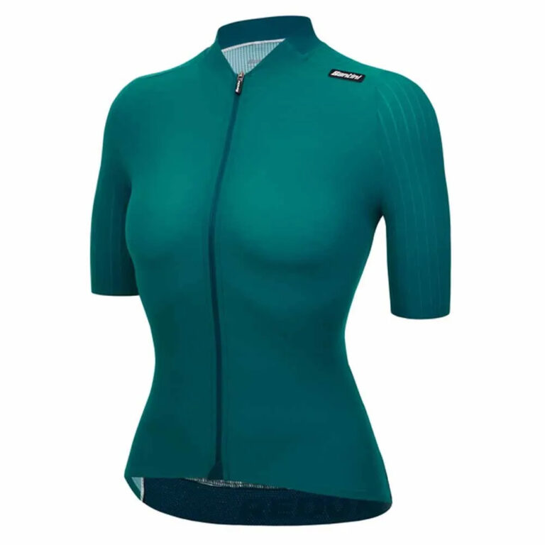 Santini Redux Speed Short Sleeve Jersey L Teal - 2XL Teal - Image 3