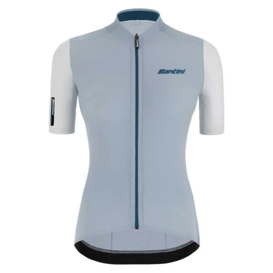 Santini Redux Stamina Short Sleeve Jersey M Silver Bullet