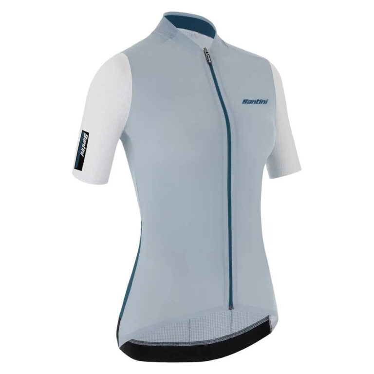 Santini Redux Stamina Short Sleeve Jersey M Silver Bullet - Image 3