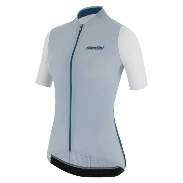 Santini Redux Stamina Short Sleeve Jersey M Silver Bullet - Image 4