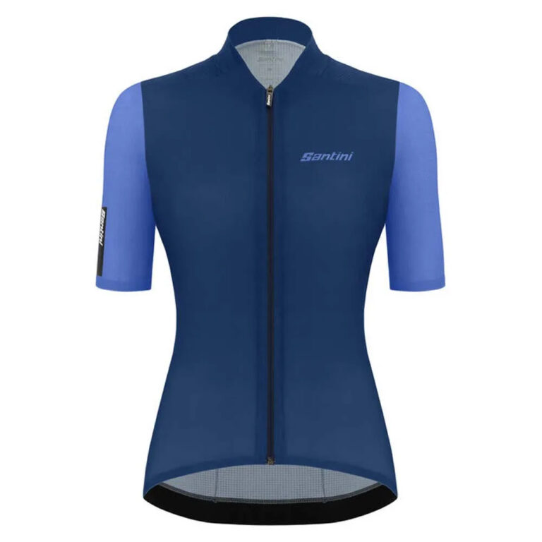 Santini Redux Stamina Short Sleeve Jersey XS Blue - 2XL Blue