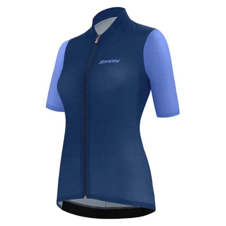 Santini Redux Stamina Short Sleeve Jersey XS Blue - 2XL Blue - Image 3