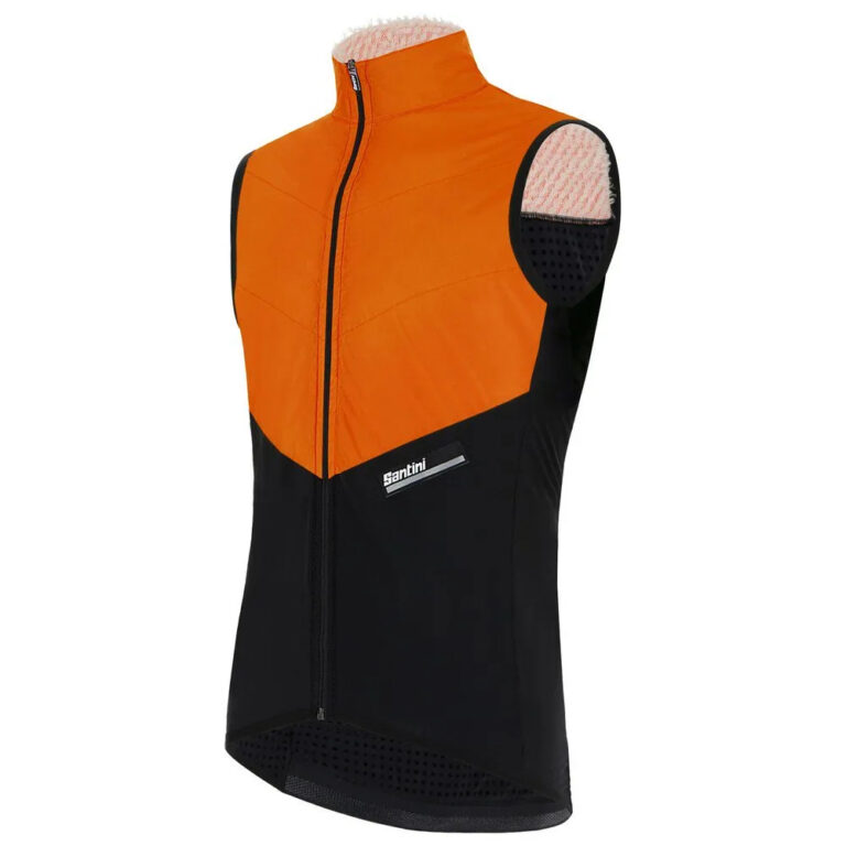 Santini Redux Vigor Gilet XS Flashy Orange - 3XL Flashy Orange - Image 3