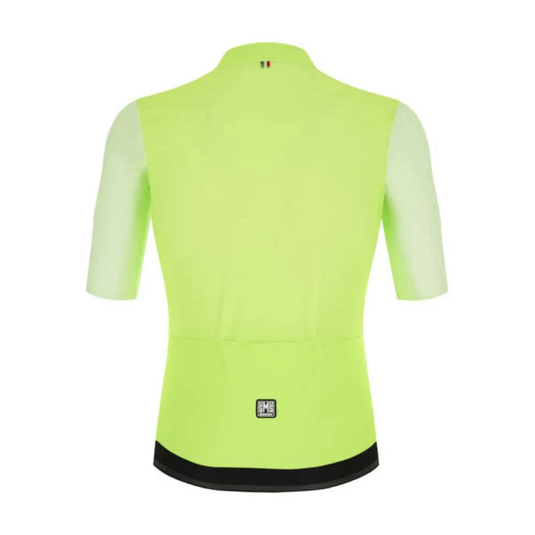 Santini Redux Vigor Short Sleeve Jersey XS Fluo Green - 3XL Fluo Green - Image 2