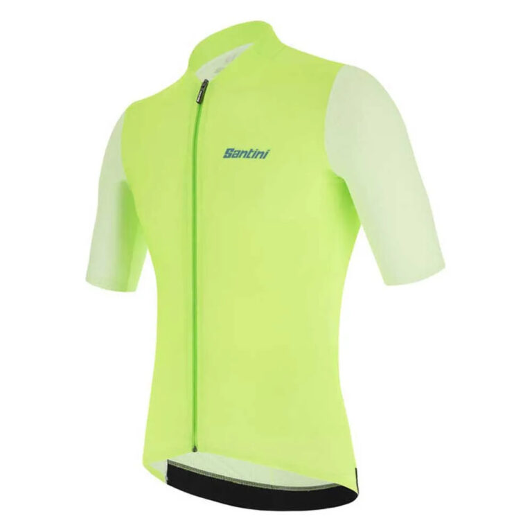 Santini Redux Vigor Short Sleeve Jersey XS Fluo Green - 3XL Fluo Green - Image 3