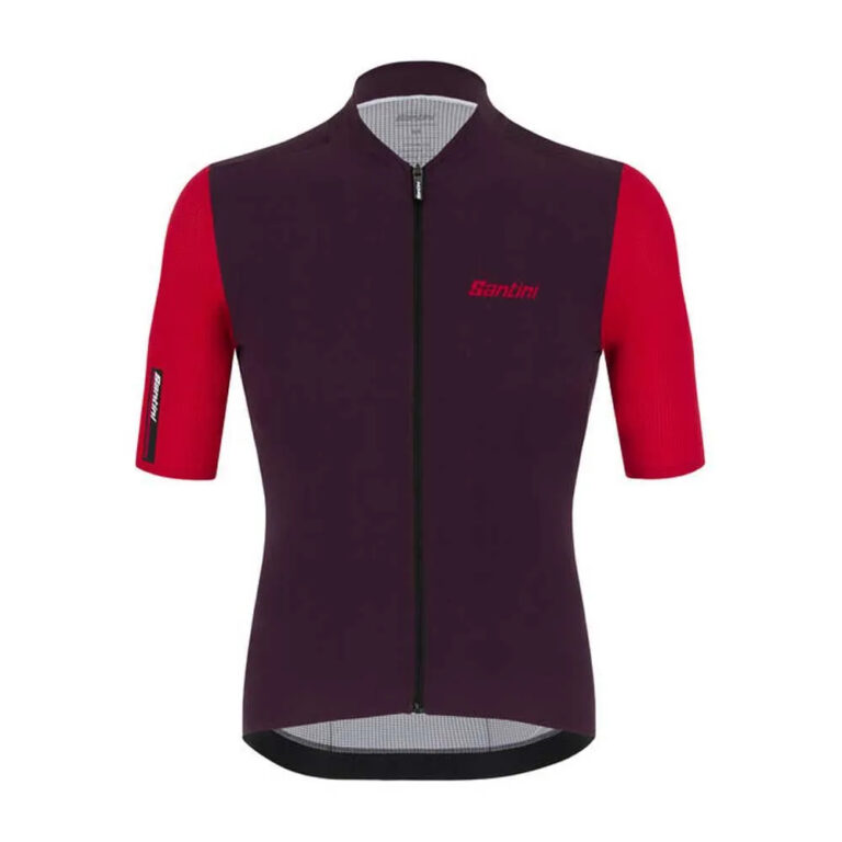 Santini Redux Vigor Short Sleeve Jersey XS Red - 2XL Red