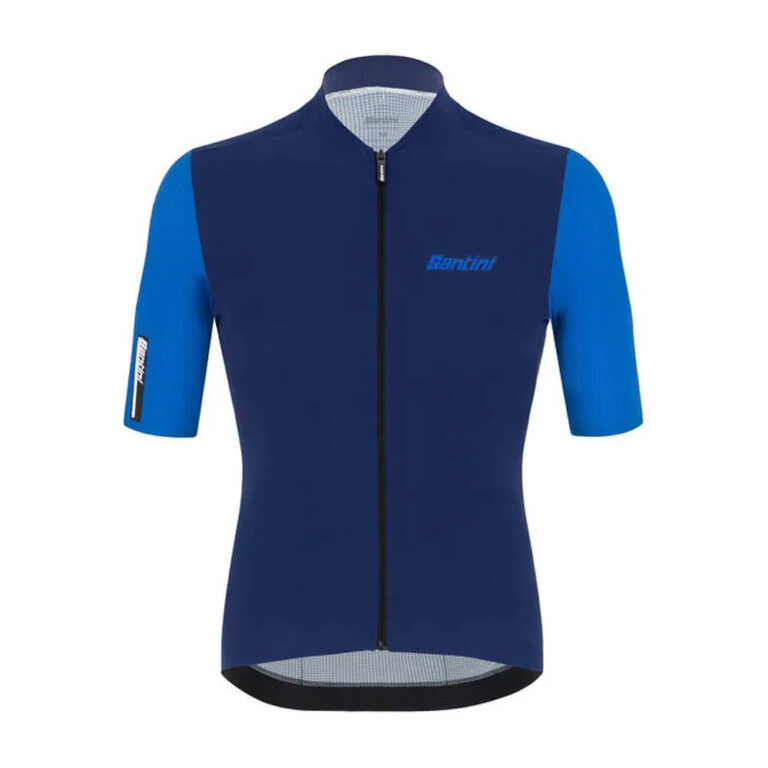 Santini Redux Vigor Short Sleeve Jersey XS Royal Blue - S Royal Blue