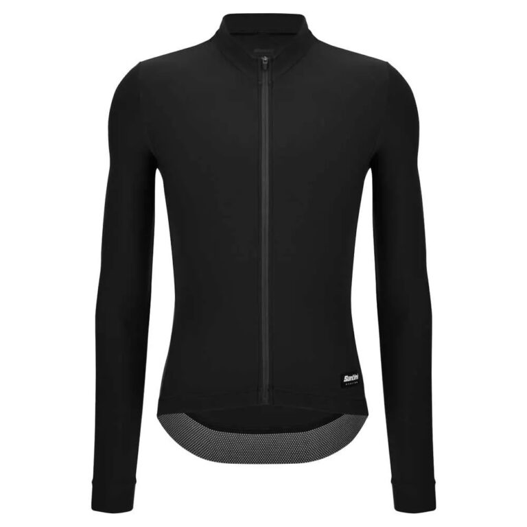 Santini RTR Long Sleeve Jersey M Black - XL Black