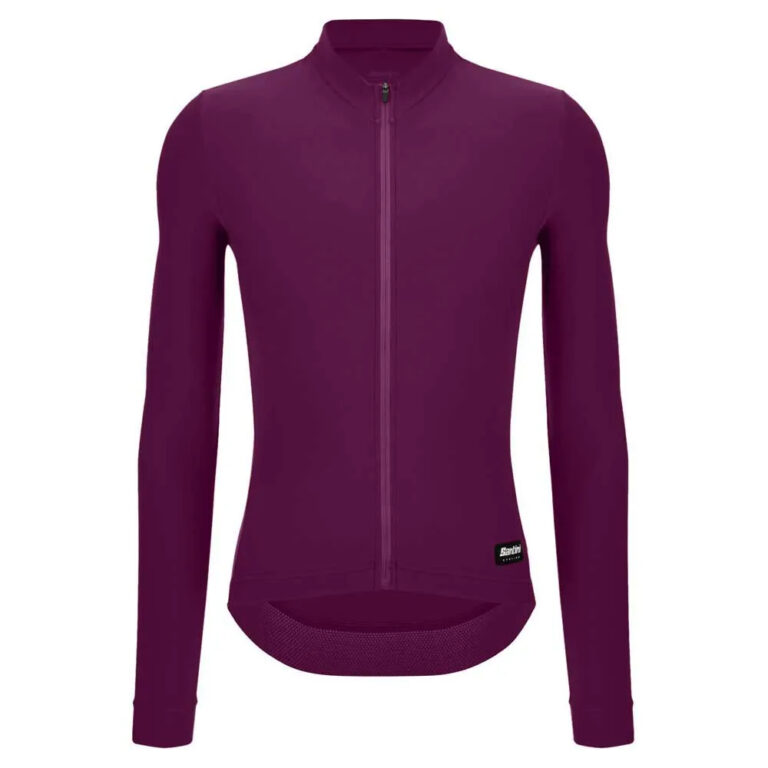 Santini RTR Long Sleeve Jersey M Burgundy - 2XL Burgundy