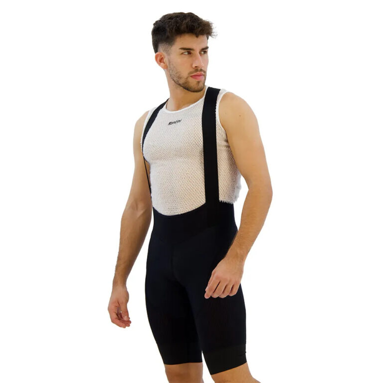 Santini Super Lite Bib Shorts M Black - L Black - Image 4