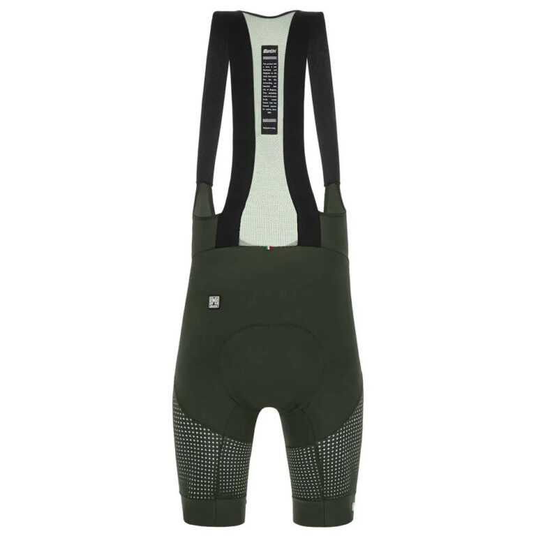 Santini Tono Freccia Bib Shorts S Military Green - 2XL Military Green - Image 2