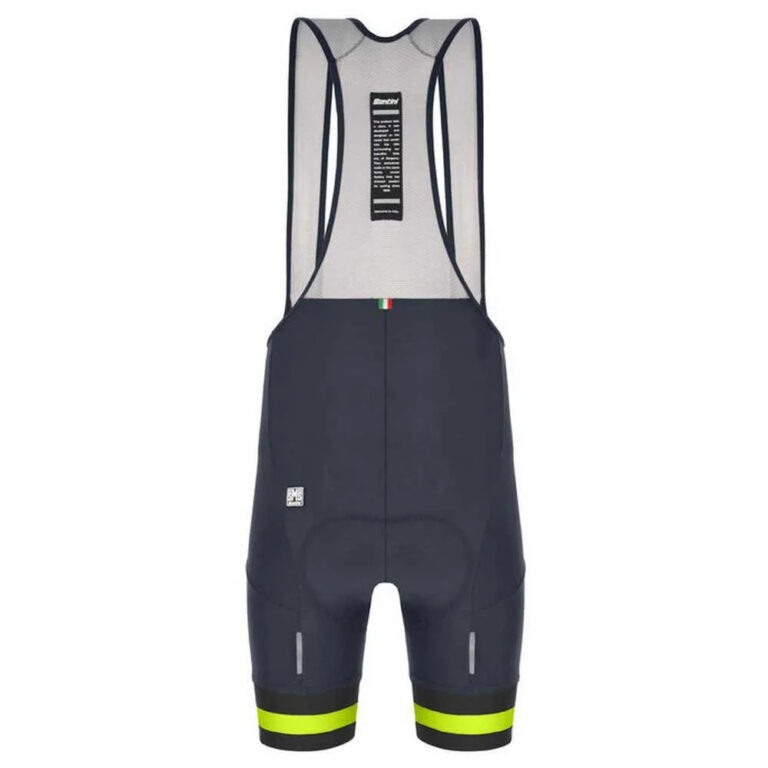 Santini Tono Kinetic Bib Shorts XS Grey - XL Grey - Image 2