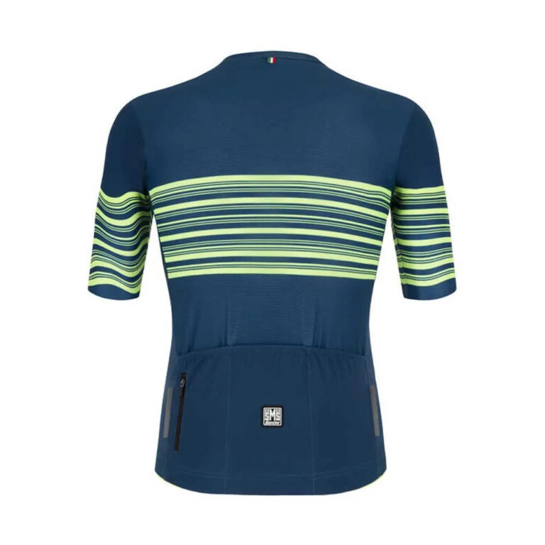 Santini Tono Profilo Short Sleeve Jersey XS Fluo Green - S Fluo Green - Image 2