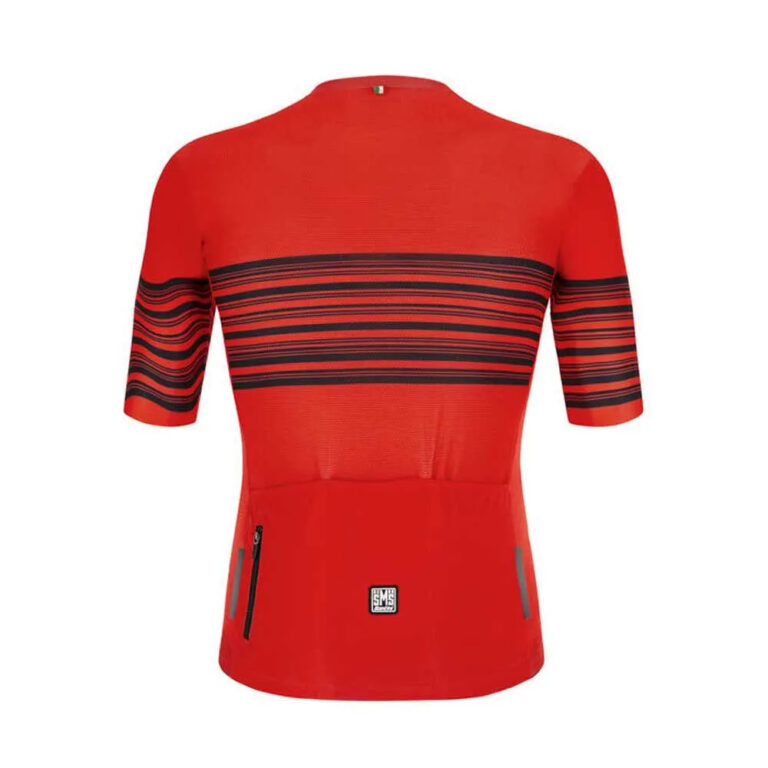 Santini Tono Profilo Short Sleeve Jersey XS Red - S Red - Image 2