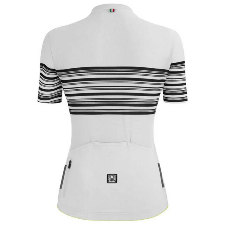 Santini Tono Proflo Short Sleeve Jersey XS White / Black - 2XL White / Black - Image 2