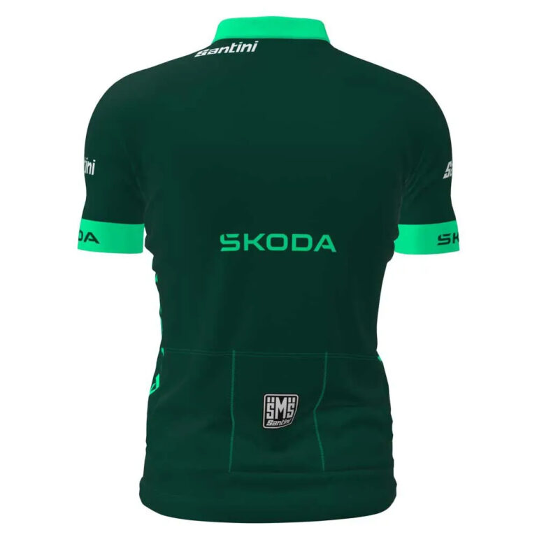 Santini Tour De France Fan Line Best Sprinter Short Sleeve Jersey XS Green - 5XL Green - Image 2