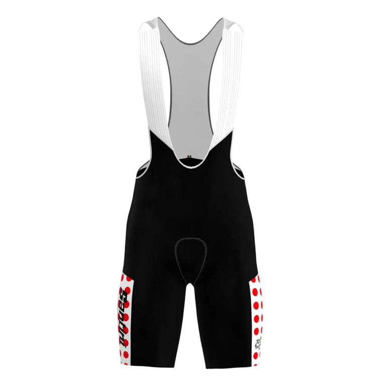 Santini Tour De France Fan Line GPM Leader Bib Shorts XS Black - 6XL Black