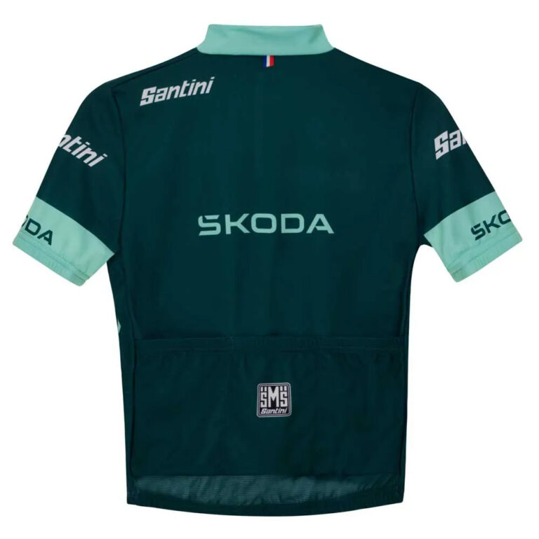 Santini Tour De France Official Best Sprinter Short Sleeve Jersey 5 Years Green - 7 Years Green - Image 2