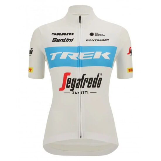 Santini Trek Segafredo Short Sleeve Jersey XL Light Blue