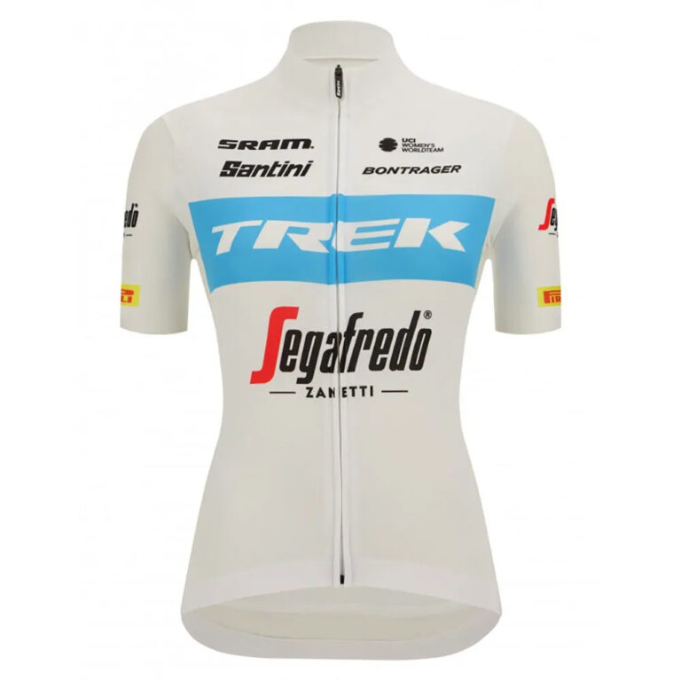 Santini Trek Segafredo Short Sleeve Jersey XL Light Blue