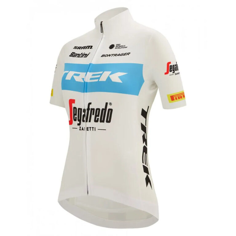 Santini Trek Segafredo Short Sleeve Jersey XL Light Blue - Image 3