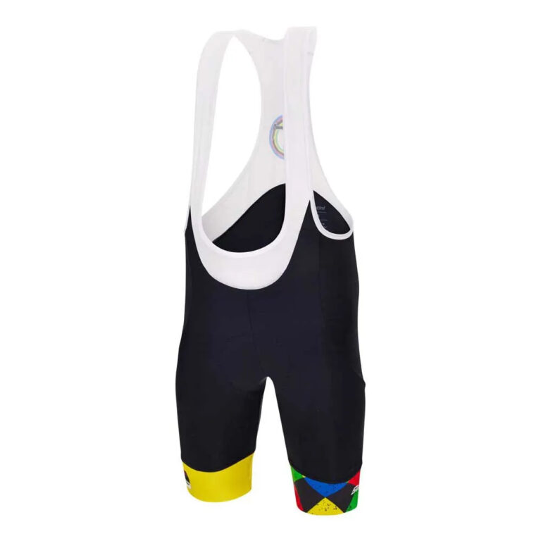 Santini UCI Gravel World Championships Leuven Bib Shorts 2XS Black - 4XL Black - Image 3