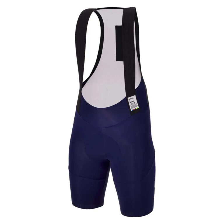 Santini UCI Official Bib Shorts 2XS Nautic Blue - 4XL Nautic Blue - Image 3