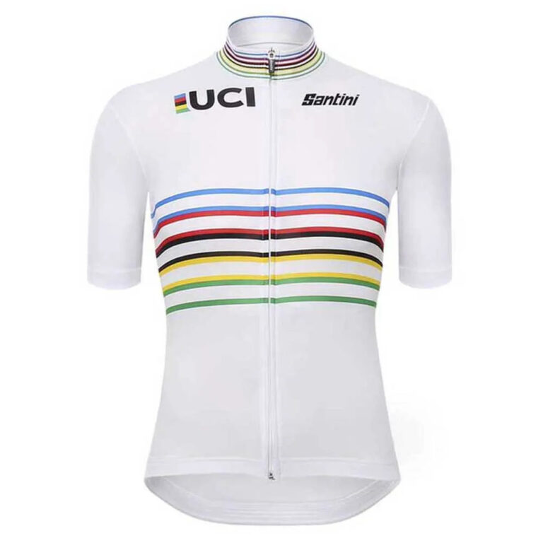 Santini UCI Official World Champion Master Short Sleeve Jersey XS Print - 4XL Print