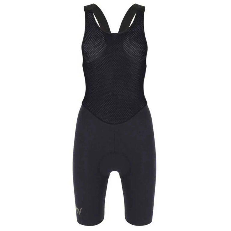 Santini Unico Bib Shorts 2XS Black - 2XL Black