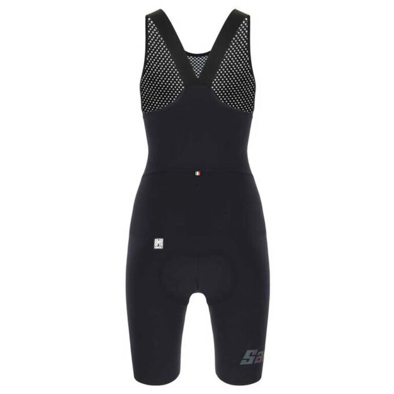 Santini Unico Bib Shorts 2XS Black - 2XL Black - Image 2