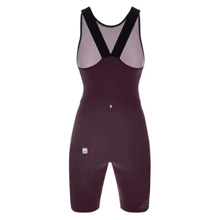 Santini Unico Bib Shorts 2XS Burgundy - 3XL Burgundy - Image 2