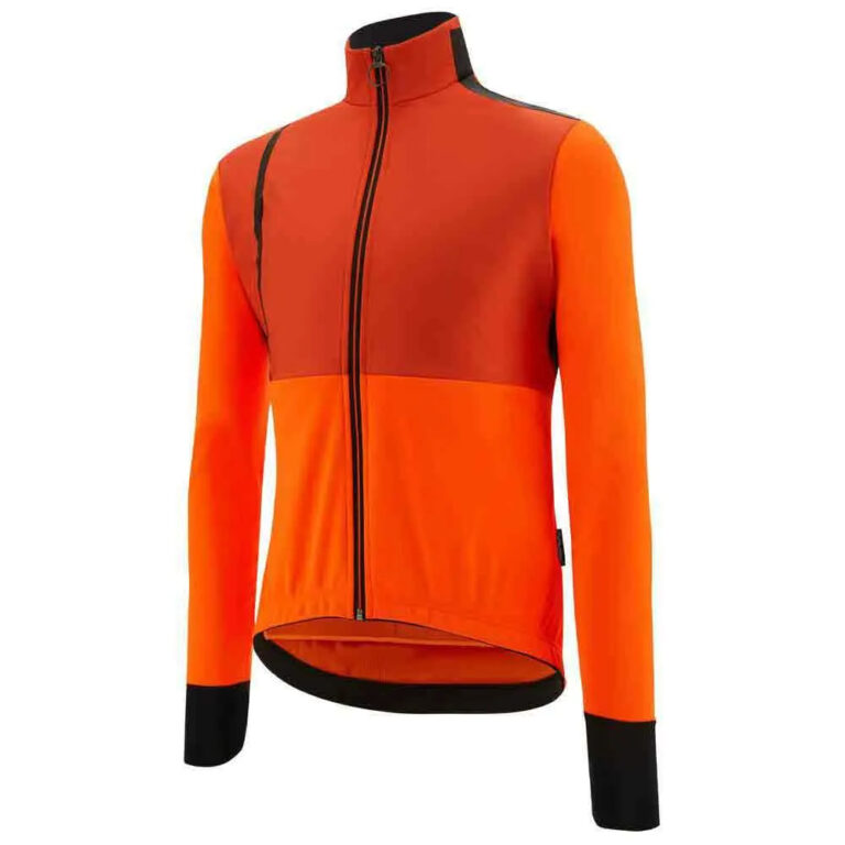 Santini Vega Jacket XS Orange Fluo - 5XL Orange Fluo - Image 3